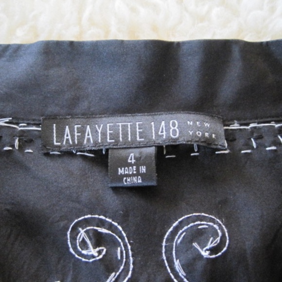 LAFAYETTE 148 New York Silk Blouse - Picture 4 of 8